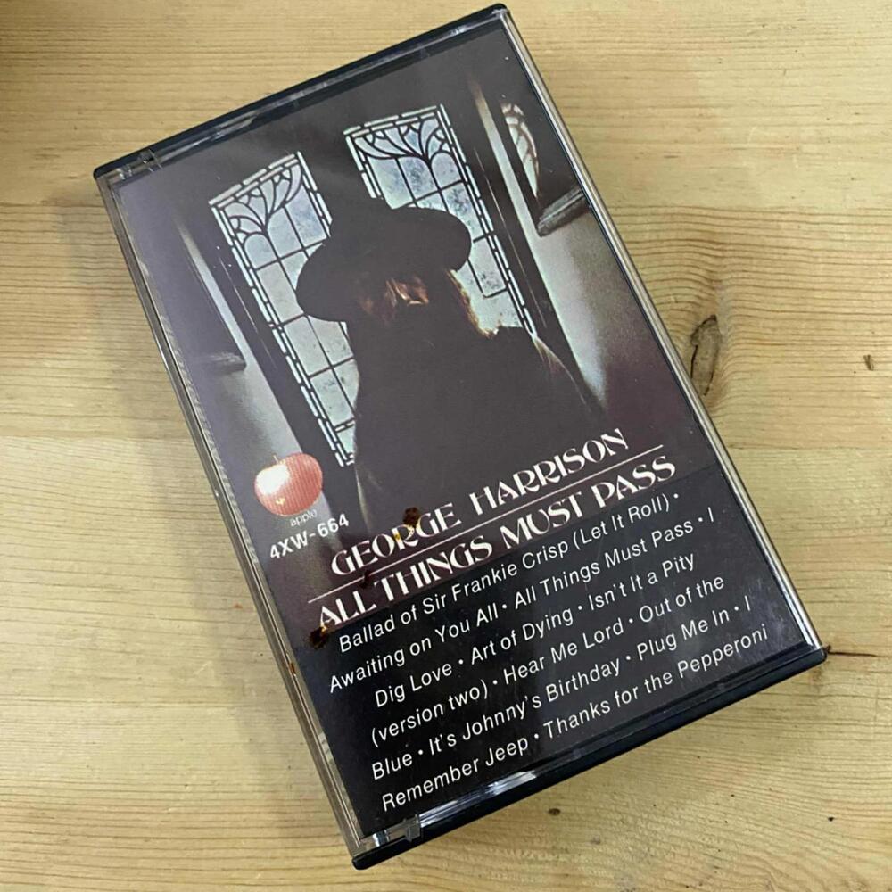 George Harrison - All Things Must Pass 4XW 664 Cassette Tape VG+ C26